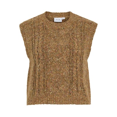 Pull sans manches col rond VILA