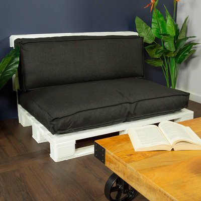 Coussin de palette noir PIER IMPORT
