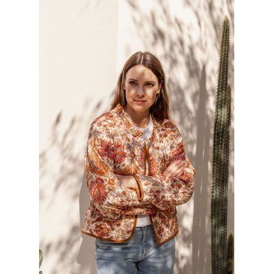 Veste matelassée imprimée INDIRA BINDI ATELIER