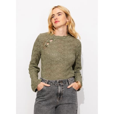 Pull court en crochet PROMOD