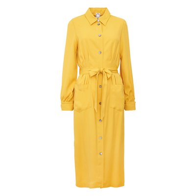 Robe chemise Rosabella ocre INES DE LA FRESSANGE PARIS
