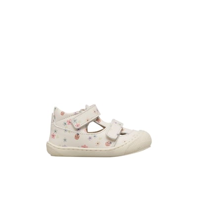 Sandales semi-fermées en cuir PUFFY NATURINO
