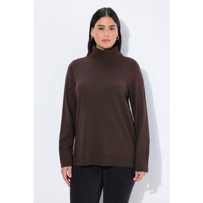 Pull col roulé, bords-côtes larges ULLA POPKEN