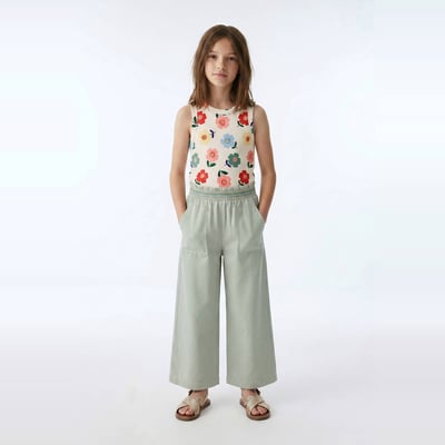Pantalon taille élastiquée MONOPRIX