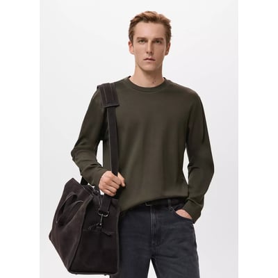 T-shirt manches longues regular-fit MANGO MAN