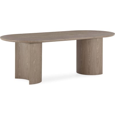 Table à manger ovale en bois RECOLLECTION