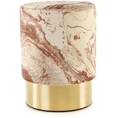 Tabouret rond en tissu, Gipsy 325 ARTE ESPINA