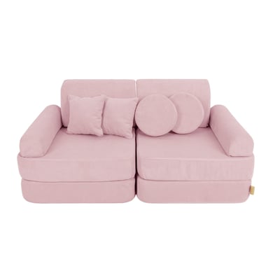 Canapé modulable velours SLIMCORDE MEOW BABY