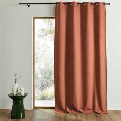 Rideau 100% occultant thermique phonique chiné - QABANE HOME MAISON