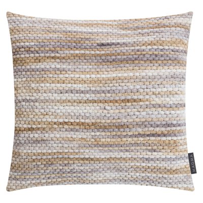 Housse de coussin velours chenille bouclette MATEO MAGMA HEIMTEX