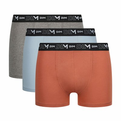 Confezione da 3 boxer in cotone elasticizzato DIM