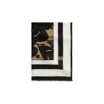 Foulard en coton et lin mélangés MARC O'POLO