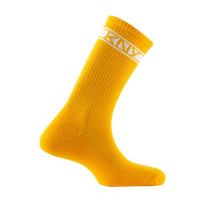 Mi-chaussettes sport unisexe en coton KNY KINDY