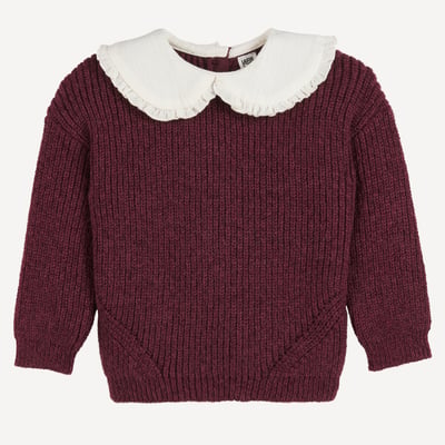 Pull col claudine en fine maille LA REDOUTE COLLECTIONS