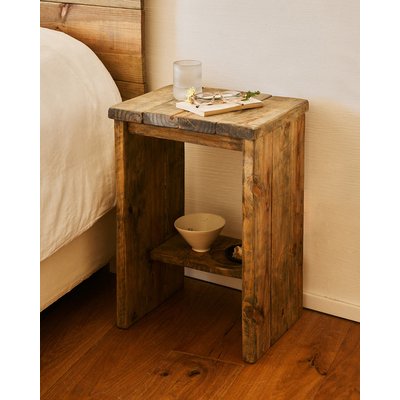 Table de chevet de bois - KALENDA HANNUN