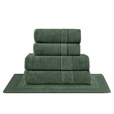Ensemble de bain 5 pièces 650 g/m² avec tapis CALIFORNIA SENSEI MAISON