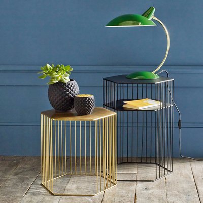 Mesa de cabeceira em metal, Topim LA REDOUTE INTERIEURS