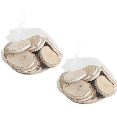 Marque place original en bouleau (Lot de 40) AUBRY GASPARD