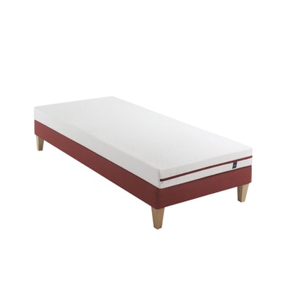 Ensemble matelas 100% latex, sommier et pieds Crépuscule 200 SOMEO