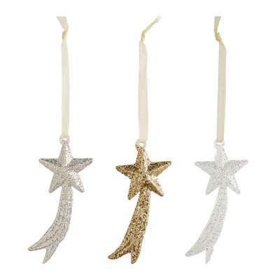 Coffret de 3 étoiles filantes pailletées MATHILDE M