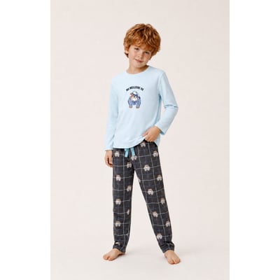 Pyjama enfant en jersey de coton épais imprimé Ma meilleure vie ARTHUR