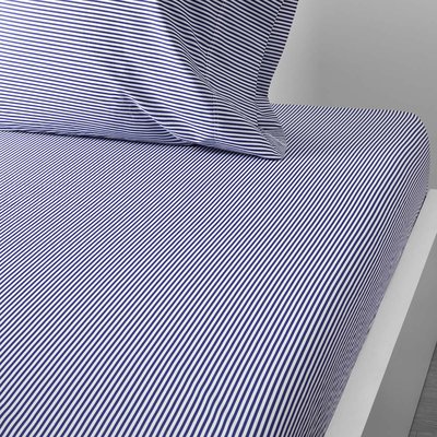 Drap housse en percale de coton, SHIRTING STRIPE RALPH LAUREN HOME