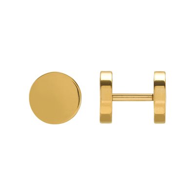 EAS - Gold steel earrings JOURDAN BIJOUX