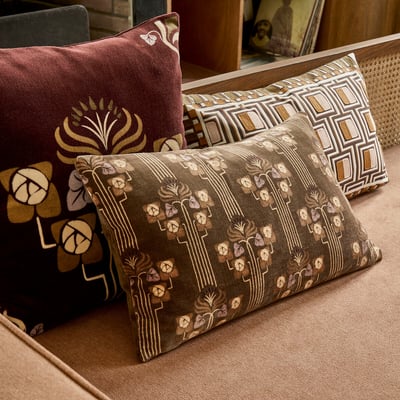 Madely Velvet Rectangular Cushion Cover LA REDOUTE INTERIEURS