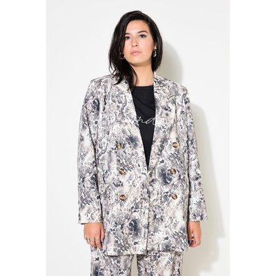 Blazer croisé. Coupe Loose Shape. Imprimé STUDIO UNTOLD