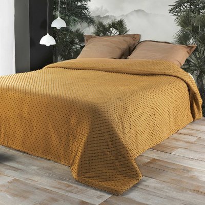 Jeté de lit à petits pompons LINDER