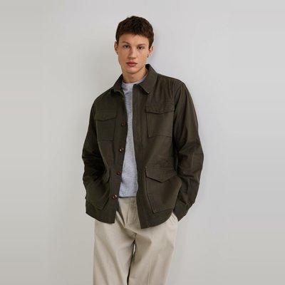 Veste en coton lin MONOPRIX
