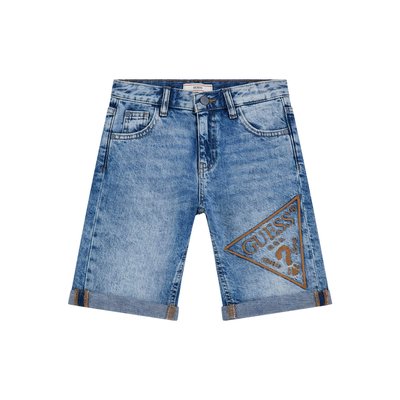 Short En Jean Logo Triangulaire GUESS KIDS