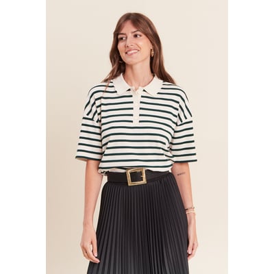 Polo ample col chemise BREAL