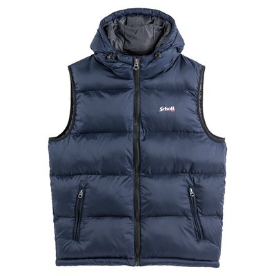 Ärmelloses Stepp-Gilet Idaho 2V mit Kapuze SCHOTT
