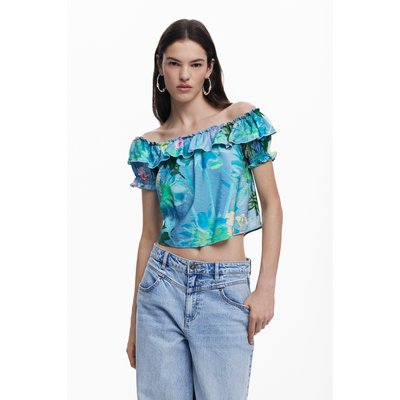 Blouse à volants DESIGUAL
