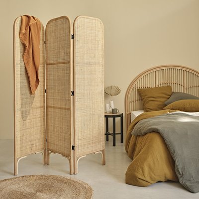 Paravent en rotin et cannage 170 cm  JANE BERAH GETAH
