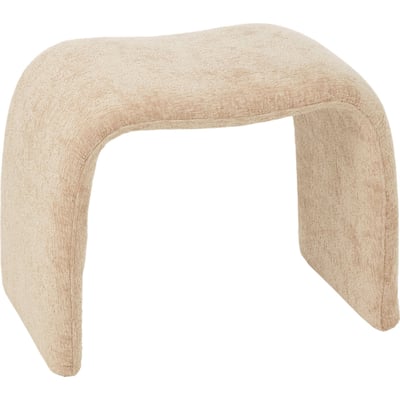 Tabouret en tissu forme organique assise moderne RECOLLECTION