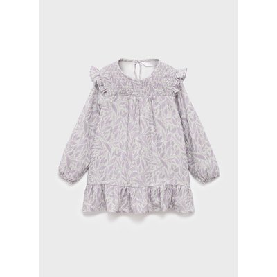 Robe coton imprimée MANGO BABY