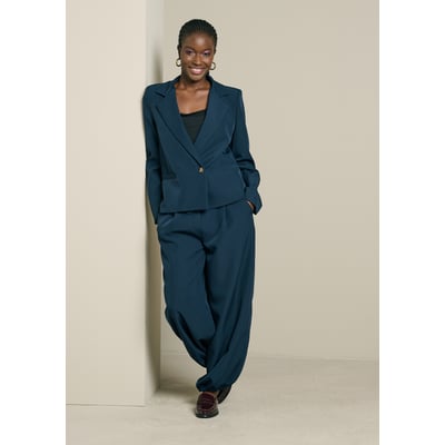 Blazer court croisé LOLALIZA