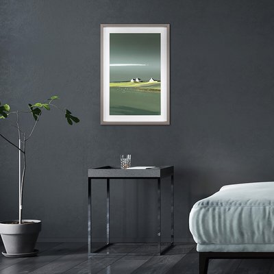 60x41cm Subtle Glow Framed Print SO'HOME