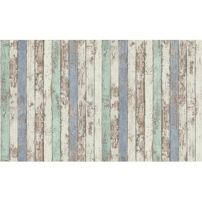 Papier peint imitation "Lambris Vieilli " HOME MAISON