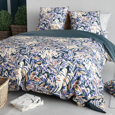 Parure housse de couette en coton imprimée, Nouk C DESIGN HOME TEXTILE