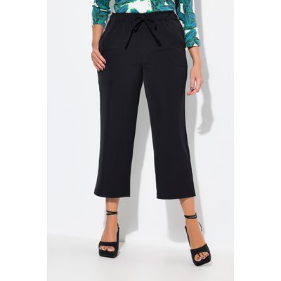 Pantalon 7/8 à pinces. Taille élastique ULLA POPKEN