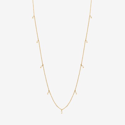 Collier doré long - MILADY CAROLINE NAJMAN