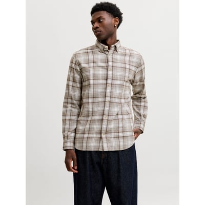 Chemise manches longues à carreaux JACK & JONES