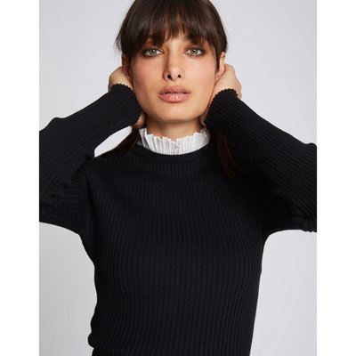 Fine Knit Jumper with High Neck MORGAN