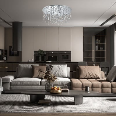 Plafonnier    NEVE IDEAL LUX