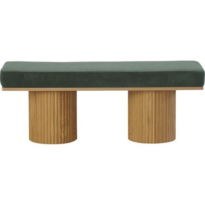 Banc en velours côtelé - MAHE HOMIFAB