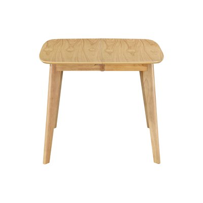 Table à manger scandinave extensible carrée L90-130 cm LEENA MILIBOO