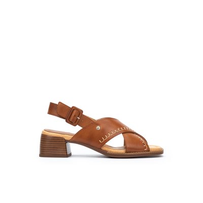 Sandales à talon cuir OLIVA PIKOLINOS